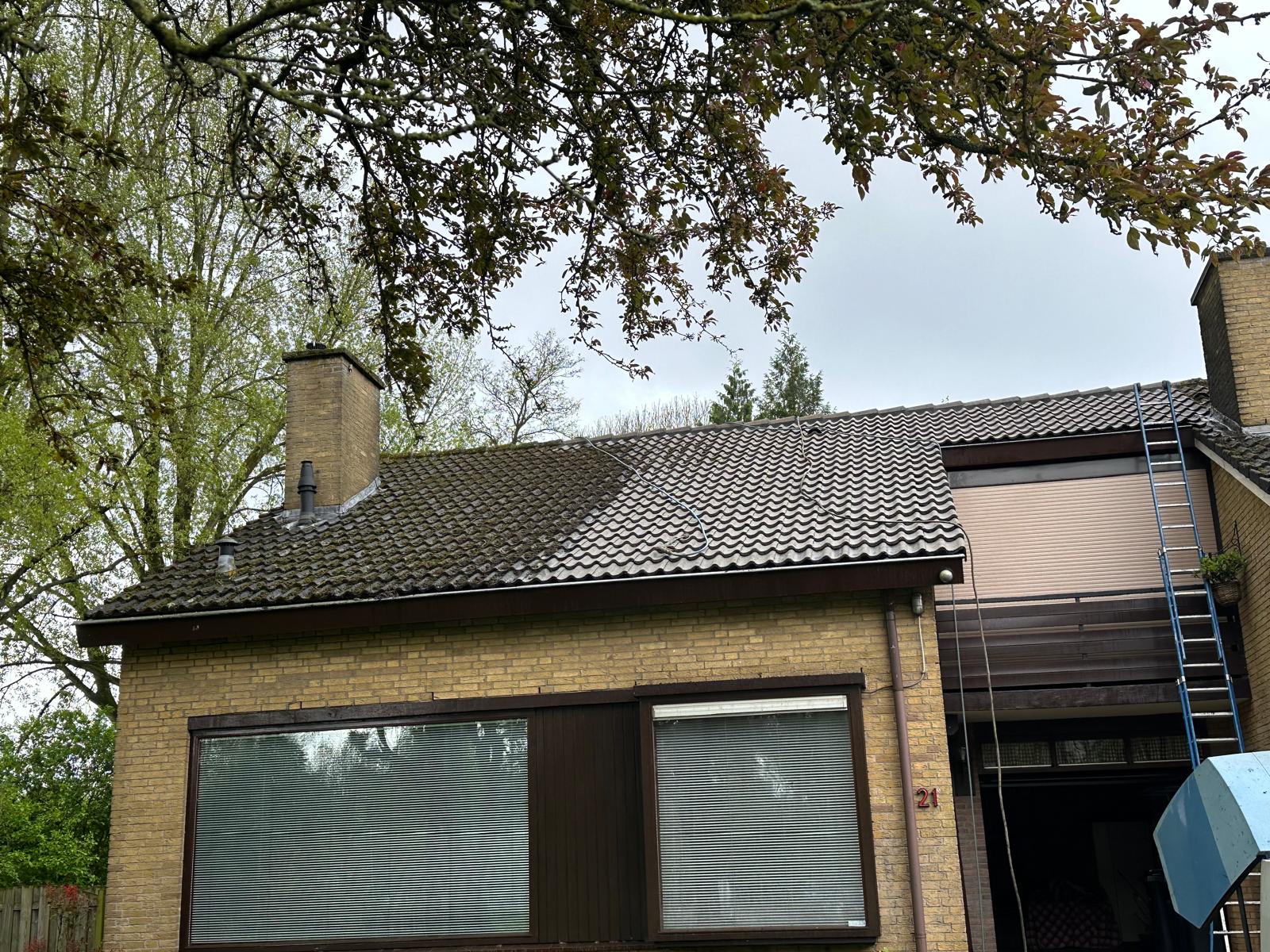 Dakpan reinigen